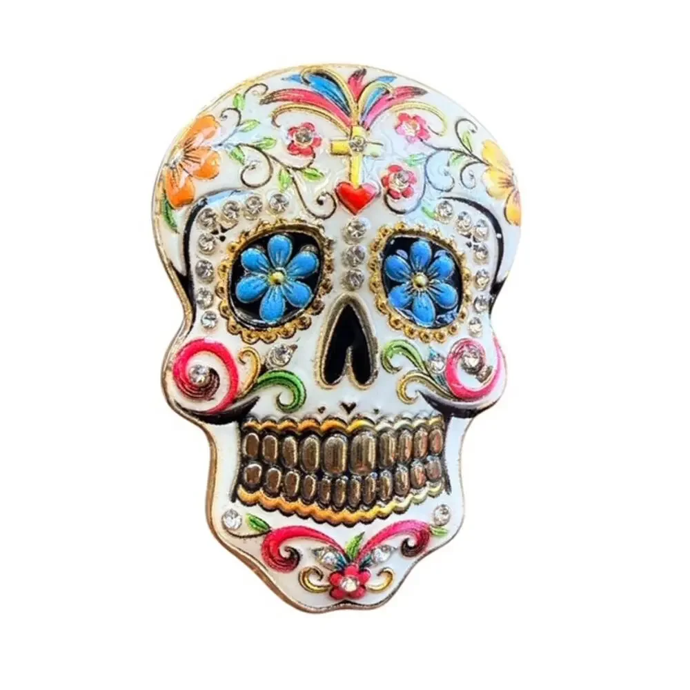 The Calavera Brooch